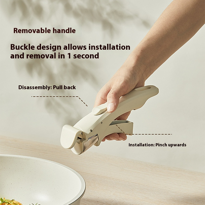 Detachable Grip Non-Stick Cookware Set
