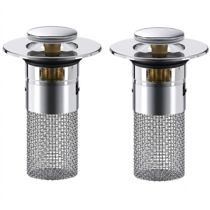 ClearFlow™ Pop-Up Sink Strainer – 2 Pack
